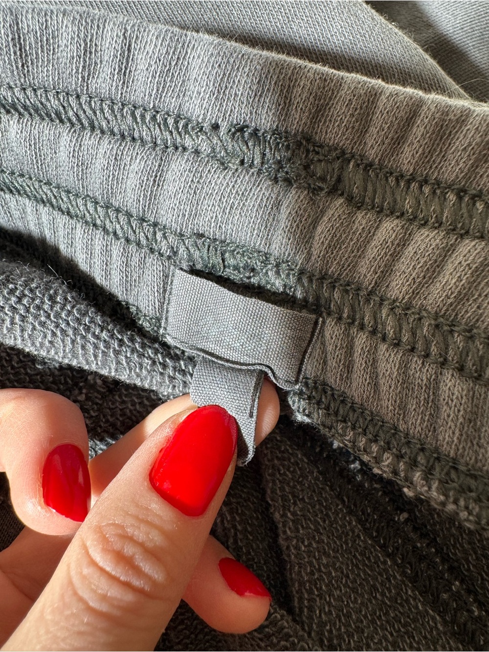 Aerie Gray Jogger Sweatpants Women’s Large L/G Drawstring Lounge Casual - Picture 11 of 15